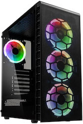 E-GATE Intel Rapid Gamer-X G14 Gaming Desktop PC (i5-14400F/32GB /1TB SSD/GeForce RTX 4060 Ti/No OS)