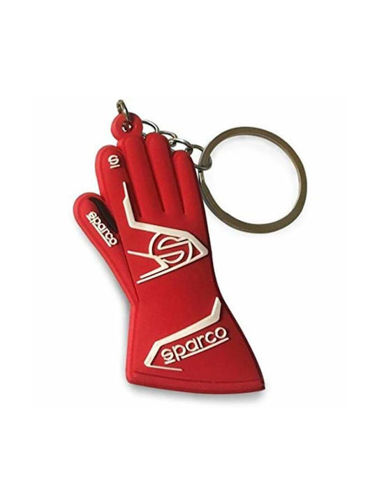 Sparco Set Keychain Red 10pcs