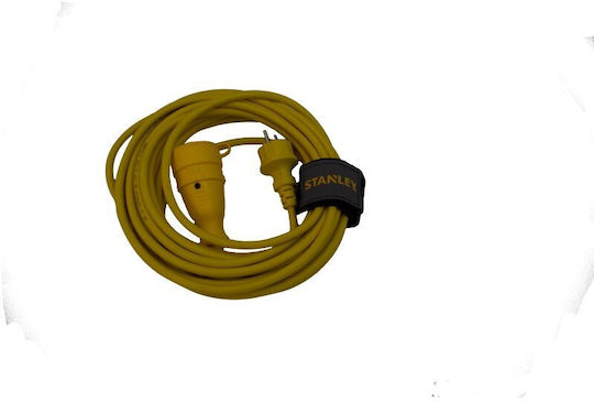 Stanley 1 Platz mit Kabel 10m Durchmesser 3 x 1.5mm² Gelb