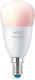 WiZ Смарт крушка LED 4.9W за фасунга E14 и форма P45 RGB 470лм