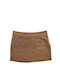 Pepe Jeans Denim Mini Skirt in Brown color