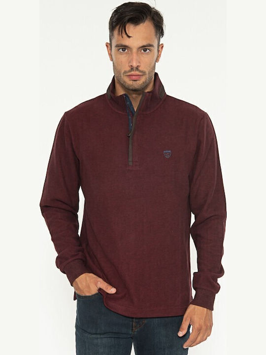Lexton Long Sleeve Blouse Burgundy