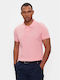 Tommy Hilfiger Herren Kurzarmshirt Polo Pink