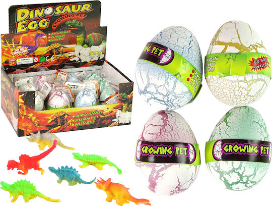 Lean Toys Hatching Magic Dinosaur Egg Growing για 3+ Ετών (Διάφορα Σχέδια)