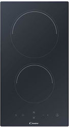 Candy CDH30 Domino Ceramic Cooktop Autonomous with Child Lock Function 28.8x52εκ.