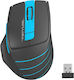 A4Tech A4T-FG30BL Mouse Wireless Gri / Albastru