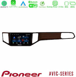 Pioneer Sistem Audio Auto pentru Volkswagen Rulota sport 2014-2020 (Bluetooth/USB/WiFi/GPS/Android-Auto) cu Ecran Tactil 9"