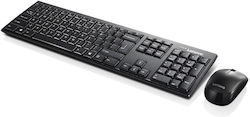 Lenovo 100 Ασύρματο - Σετ με Ποντίκι Αγγλικό US Lenovo 100 Ασύρματο - Σετ με Ποντίκι Αγγλικό US