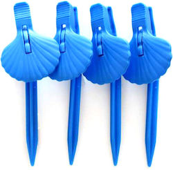 BigBuy Beach Accessories Blue