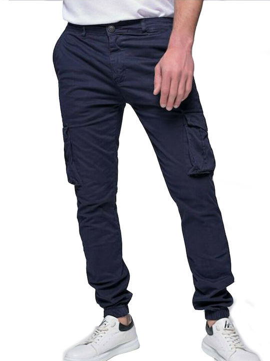 Rms Denim Pantaloni pentru bărbați Cargo BLUE