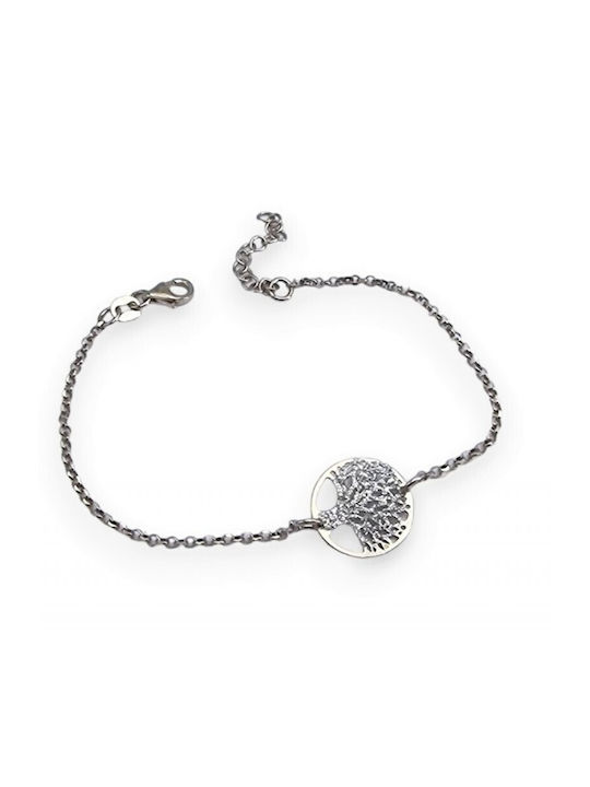 Damen Armband Kette aus Silber