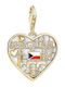 Thomas Sabo Charm Καρδιά από Χρυσό