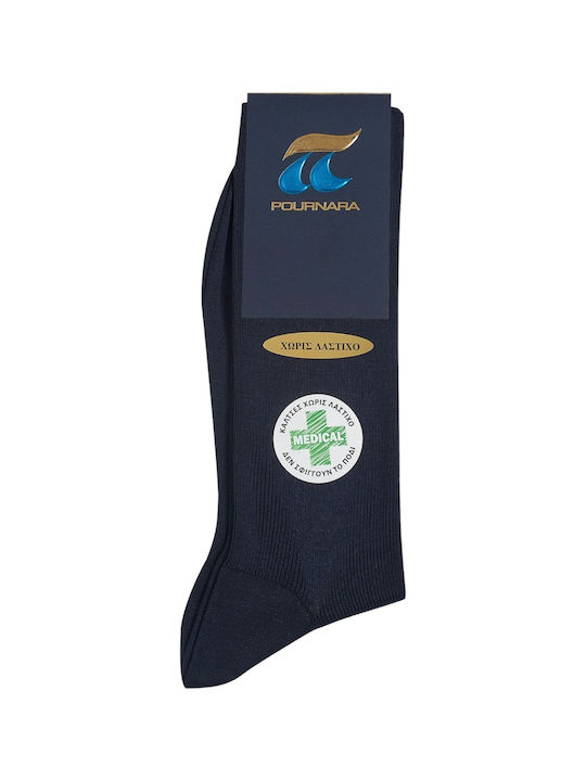 Pournara Premium Herren Socken BLUE 1Pack