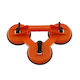 Plastic Triple Work Suction Cup 120mm with Max Lifting Weight 80kg