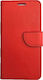 4g Book Δερμάτινο Κόκκινο (Oppo A78 4G (OEM))