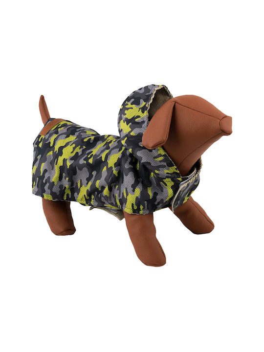 Woofmoda Кучешки палта Водоустойчиво Зелен Medium с дължина на гръбчето 33 см. Вариант
