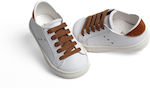 Ever Kid White Baptism Leather Sneakers