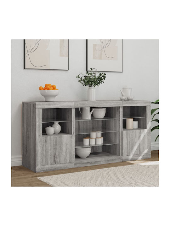 Μπουφές Grey 142.5x37x67cm