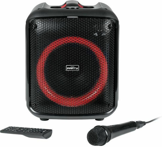 BigBen Connected Sistem De Karaoke Cu Microfon Cu Fir Și Efecte De Iluminare Negru