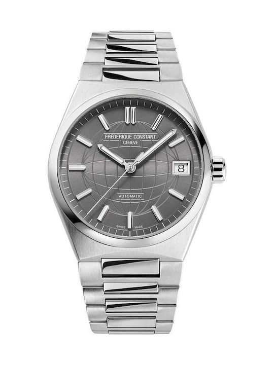 Frederique Constant Women's Watch with Silver Metal Bracelet