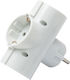 Bormann BCR1160 T-Shaped Wall Plug 3 Positions