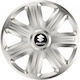 Versaco Set Capace De Roți Auto Comfort 16" Compatibilitate Suzuki 4 Bucăți Argintii