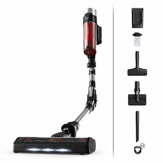 Rowenta Επαναφορτιζόμενη Σκούπα 2 σε 1 Stick & Χειρός 18V Κόκκινη RH2077WO
