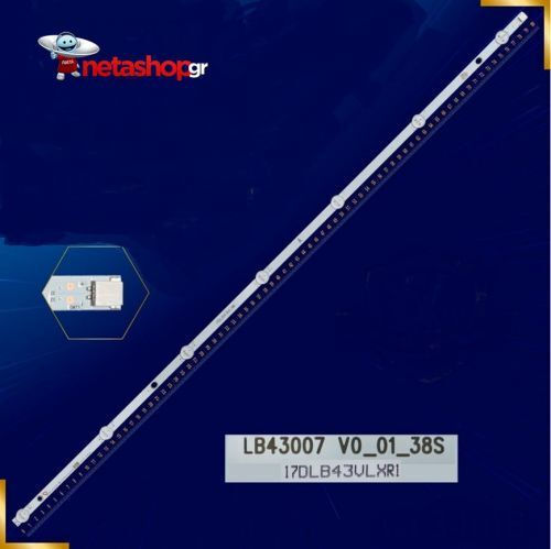 Vestel LED-Hintergrundbeleuchtungsbalken 17DLB43VLXR1