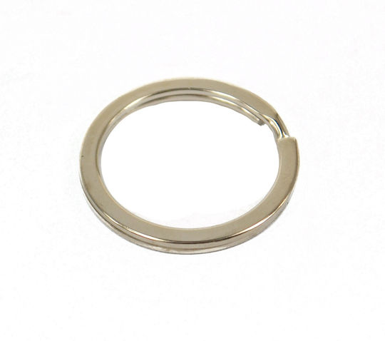 Key Rings 100pcs in Silver Color