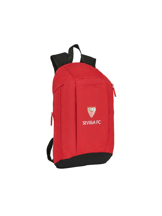 Sevilla Fútbol Club Bergsteigerrucksack Μαύρο / Κόκκινο