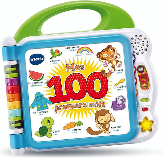 Vtech Carte de Activități My First Bilingual Book cu Sunete pentru 8++ Luni