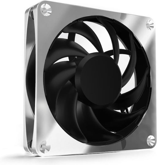 Alphacool Apex Stealth Case Fan 120mm (2000rpm / 76.81cfm) Χωρίς Led Φωτισμό και Σύνδεση 4-Pin PWM Ασημί