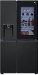 LG Ντουλάπα 635lt Μαύρο GSGV81EPLL