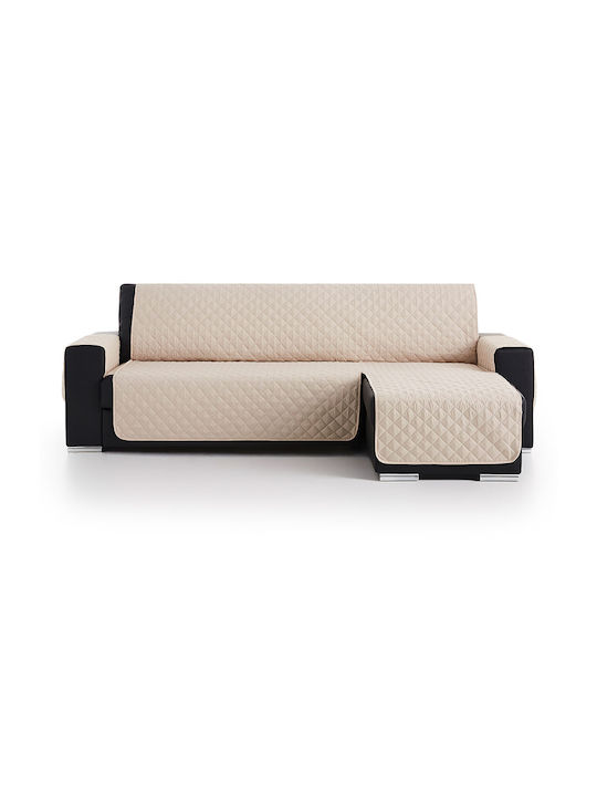 Elastic Cover for Corner Sofa Beige 1pcs S7920510