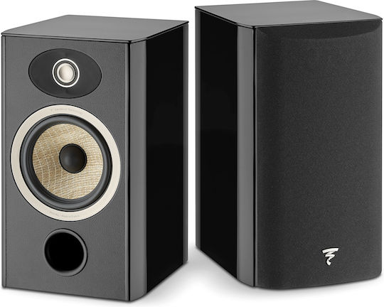 Focal Aria Evo X No1 APA2024-00018 Двойка Hi-Fi Говорители Bookself 120W 2 Брой шофьори Ш22.5xД28xВ39см. Черен висок гланц