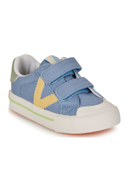 Victoria Παιδικά Sneakers με Σκρατς Μπλε