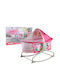 Lean Toys Leagăn Bed Rocker cu Saltea Roz