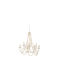 Home Esprit Chandelier White 55cm S3053561