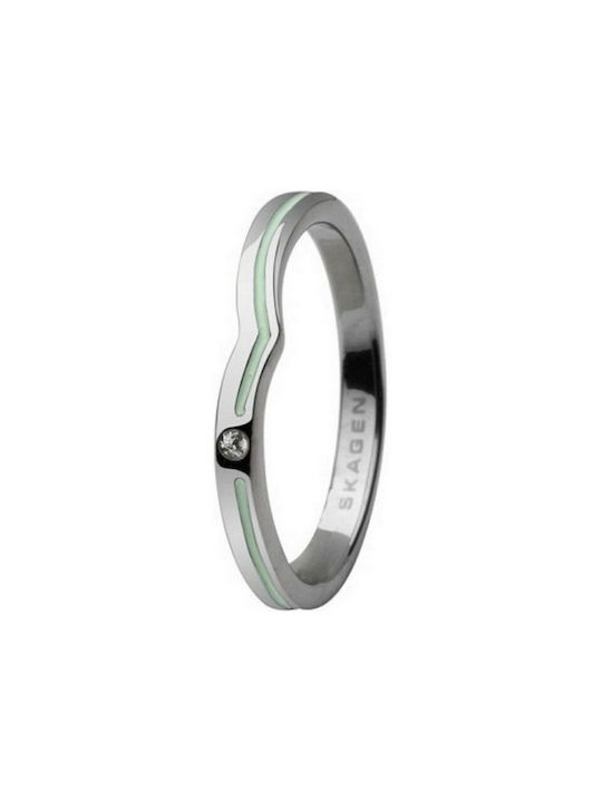 Skagen Women's Ring from Steel