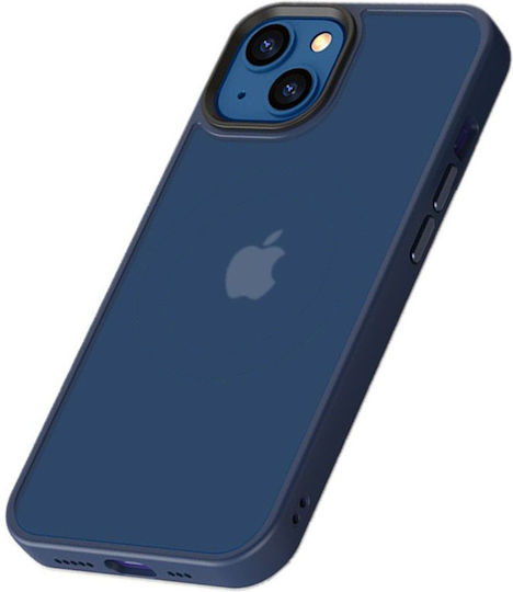Devia Guardian Shockproof Bumper Πλαστικό / Σιλικόνης Μπλε (iPhone 14 Plus)