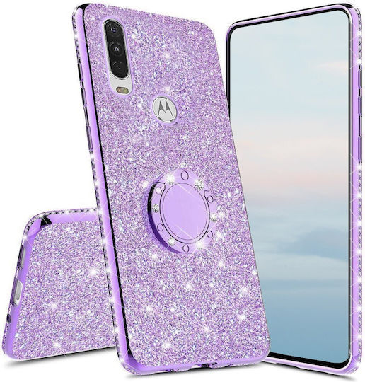 XCase Action Umschlag Rückseite Lila (Motorola Eins)