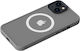 Devia Pino Magsafe Hybrid Back Cover Πλαστικό Γκρι (iPhone 14 Plus)