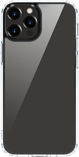 Devia Shark Shockproof Bumper Plastic / Silicon Transparent (iPhone 14 Pro)