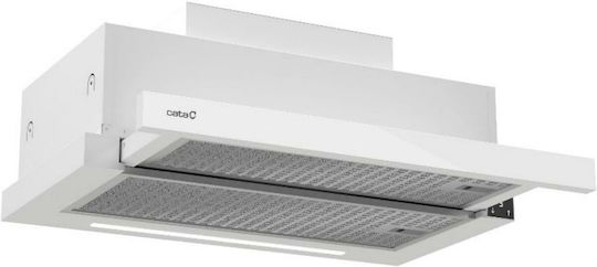 Cata TFH 6430 GWH Συρόμενος Απορροφητήρας 59.8cm Λευκός