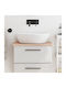 vidaXL Badezimmer-Unterschrank aus Massivholz Beech 60x40x2.5cm 355990 1Stück