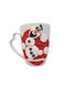 Mug Ceramic Red 360ml 1pcs