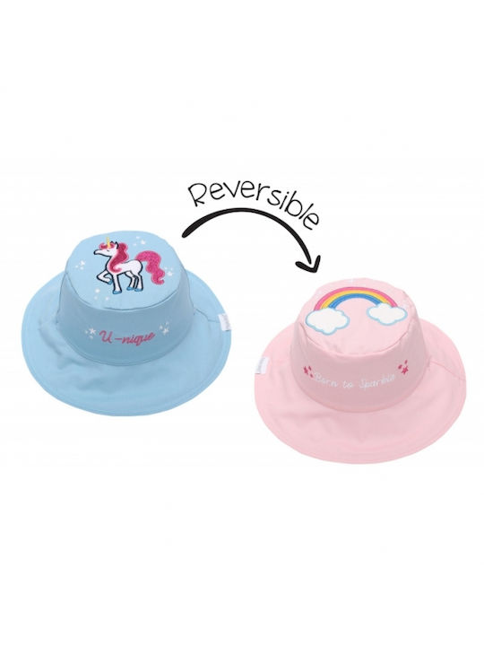 Flapjackkids Kids Fabric Hat with UV Protection Unicorn Multicolour