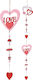 JK Home Decoration Party Decoration in Red Color