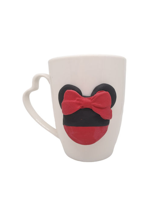 Mug Ceramic Red 360ml 1pcs