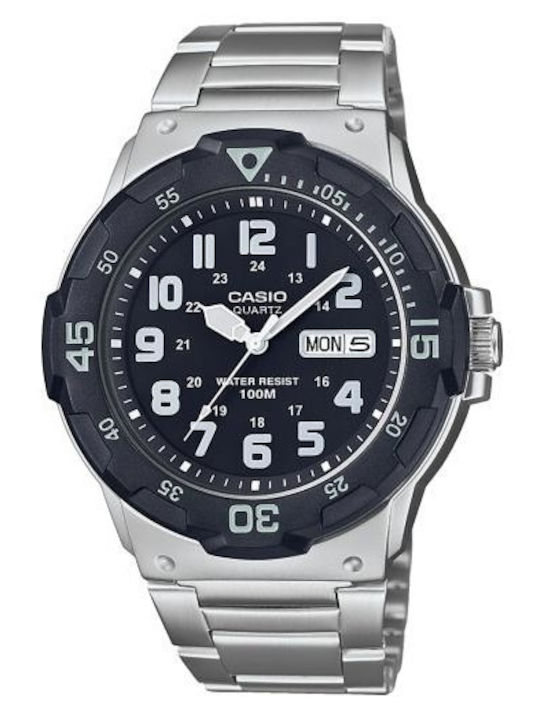 Casio Men's Watch 47mm Battery with Silver Meta...
